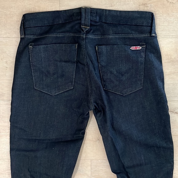 Hudson Jeans Reilly 5 pocket Flare Womens Size 26 Dark Wash Denim - Picture 5 of 6